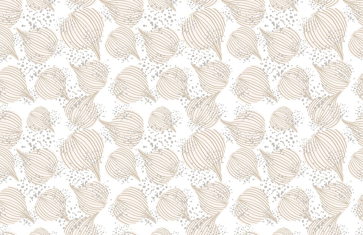 Elegant beige leaf patterned wallpaper for modern living rooms, with botanical design on white background.