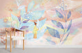Orange Dreamland Wallpaper Mural