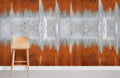 Orange Rust Wallpaper Mural