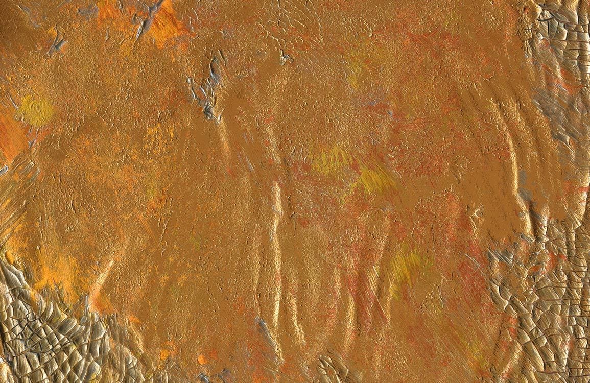 Golden Textured Abstract Mural Wallpaper - Warm Earthy Tones for Elegance