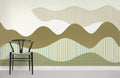 Painted Mountain Wallpaper Mural