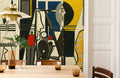 Painter And Model Wallpaper Mural