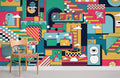 Parallel World Wallpaper Mural
