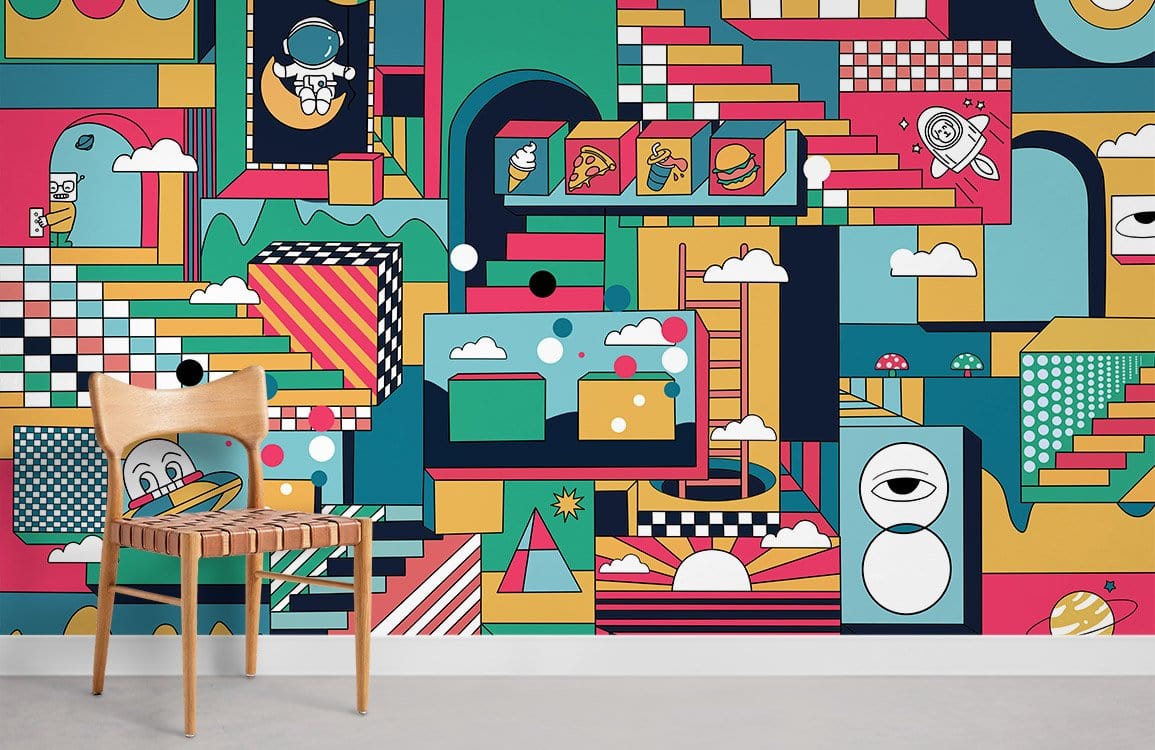 Parallel World Wallpaper Mural