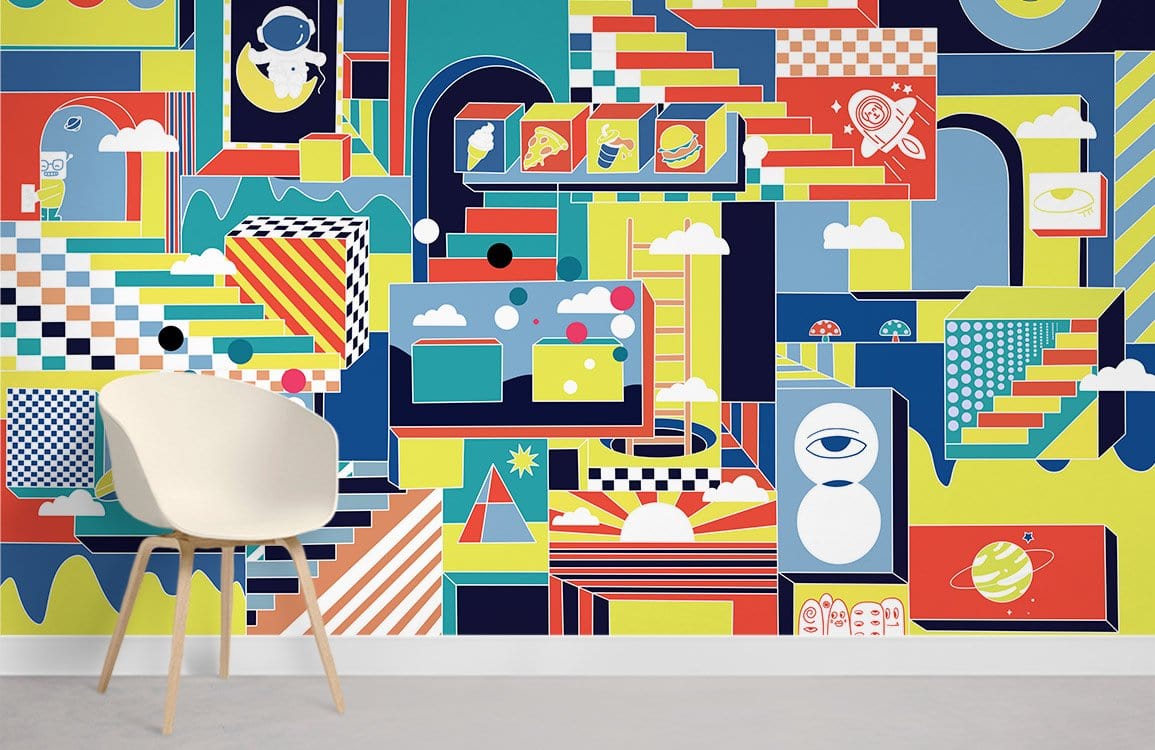Parallel World Wallpaper Mural