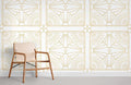Yellow Square Wallpaper Mural