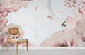 Peach Blossom Breeze Wallpaper Mural