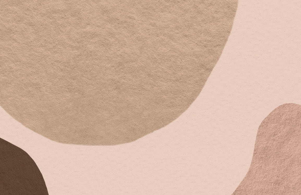 Neutral Tones Abstract Pattern Wallpaper - Beige, Brown Modern Décor Design