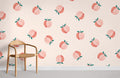 Small Peach Wallpaper Mural