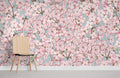 Peach Tree Forest Wallpaper Mural