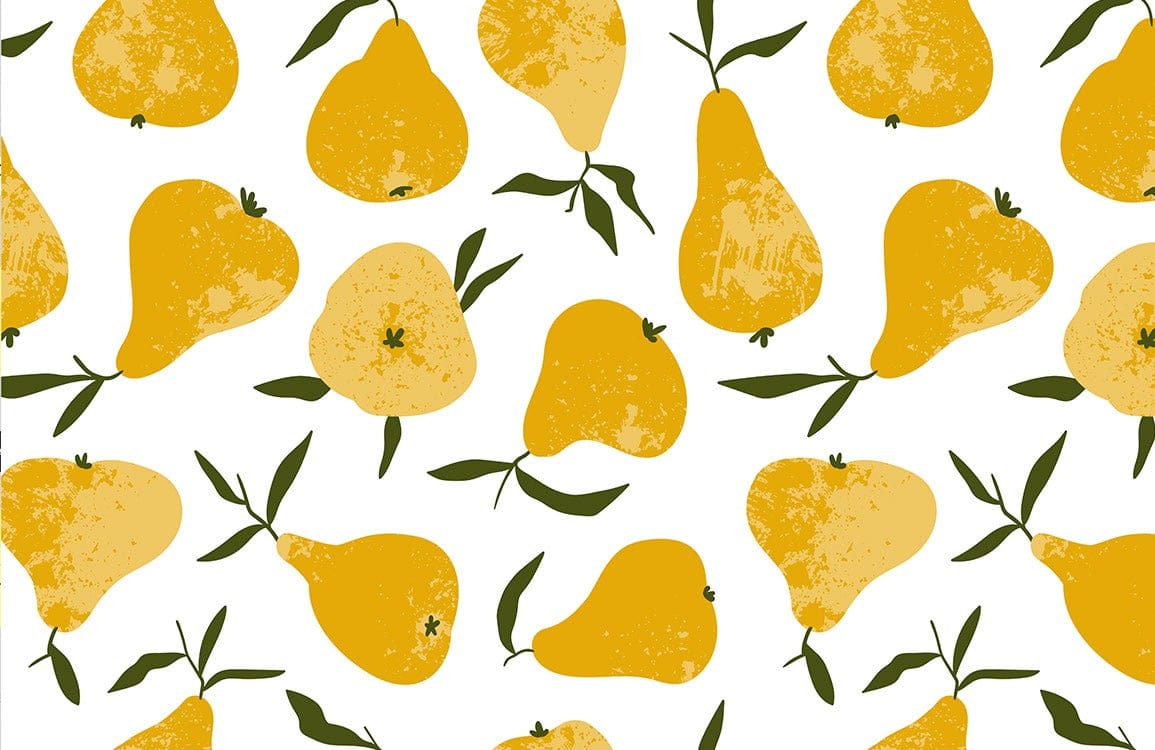 Pear Wallpaper Mural