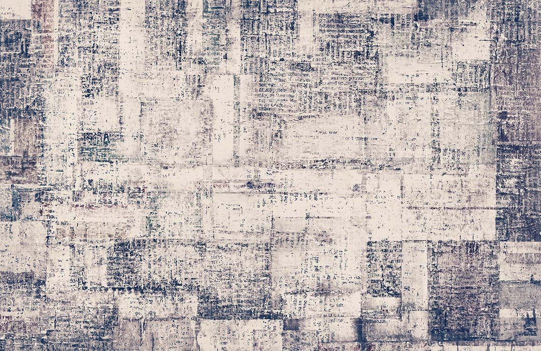 Rustic Textured Grey and Cream Abstract Geometric Wallpaper for Modern Interiors