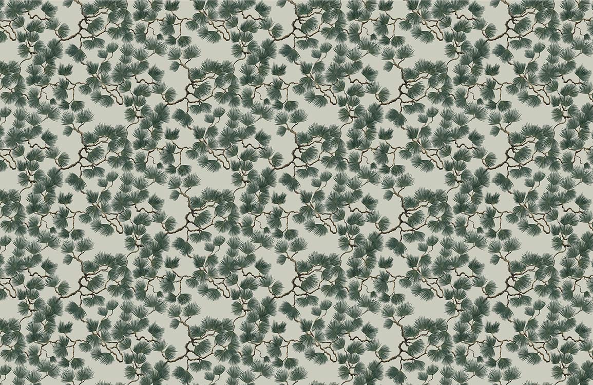 Pine Needle III Wallpaper Mural