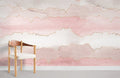 Pink Dreamy Clouds Wallpaper Mural