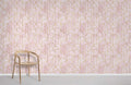 Pink Geometry Wallpaper Mural