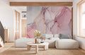 Pink & Gilding Wallpaper Mural