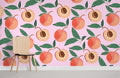 Pink Peach Wallpaper Mural