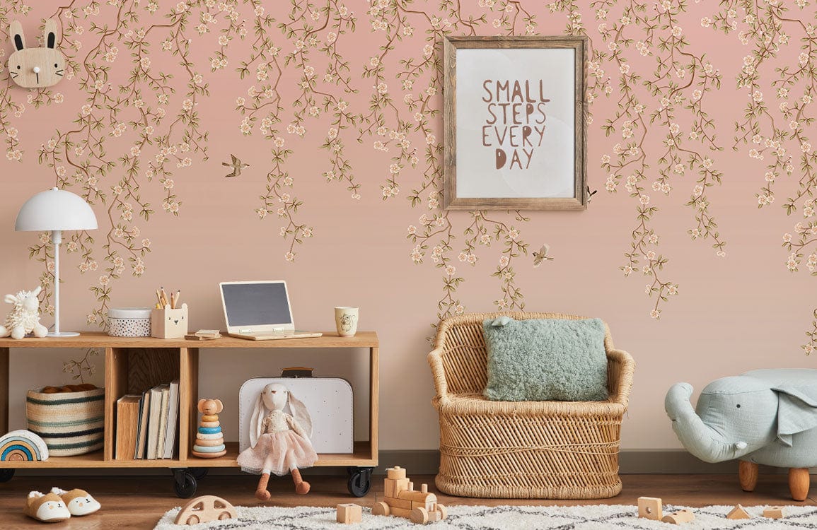 Pink Vibes Wallpaper Mural