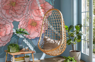 Pink Petals Jewellery Wallpaper Mural