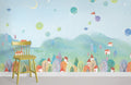 Planet in Sky Wallpaper Mural