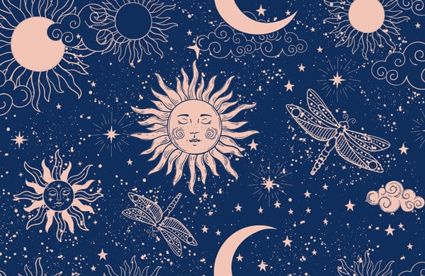 Solar & Luna Wallpaper Mural