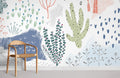 Plant Pattern Wallpaper Mural