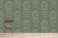 Cactus Pot Wallpaper Mural