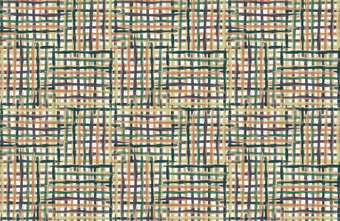 Rustic Woven Pattern Wallpaper in Earthy Tones for Cosy Interiors