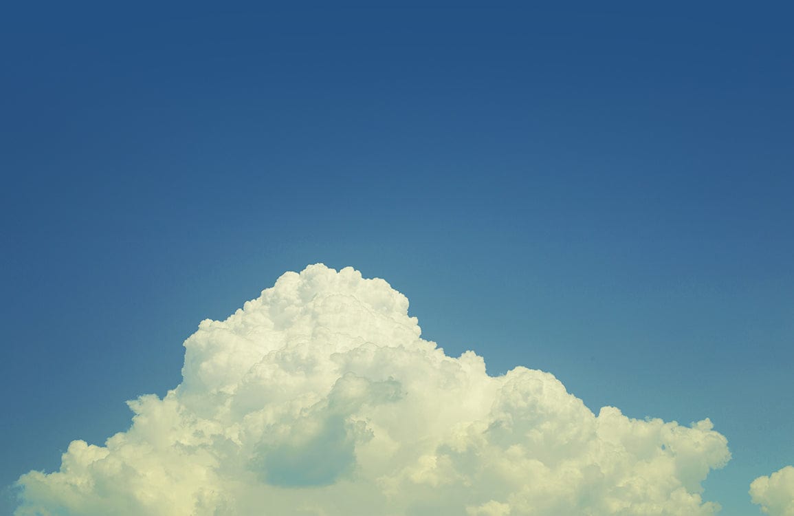 Ethereal Blue Sky and White Cloud Mural Wallpaper for Tranquil Spaces