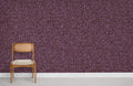 Purple Mosaic Wallpaper Mural