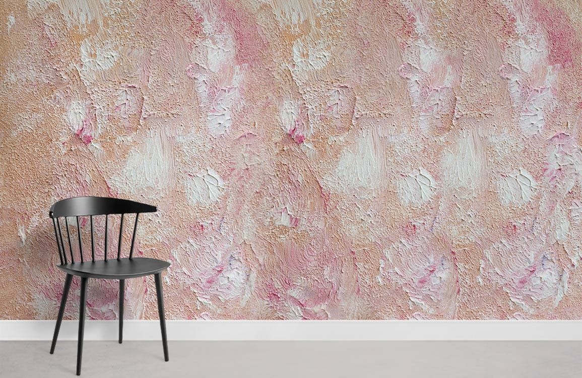 Orange Art Wallpaper Mural