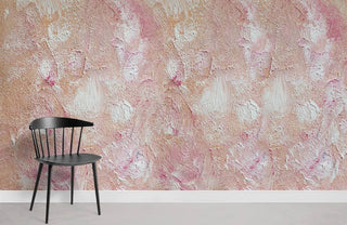Orange Art Wallpaper Mural