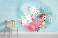 Flower Holder Wallpaper Mural