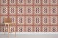 Rectangle Patterns Wallpaper Mural