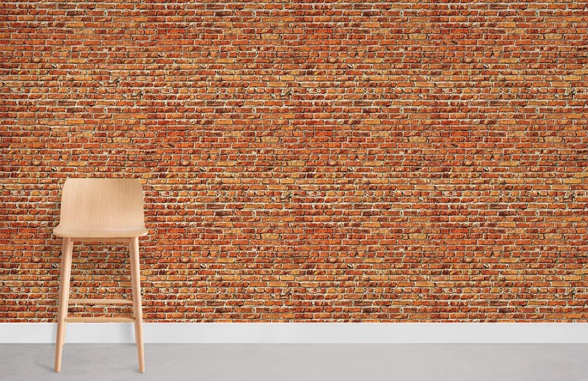 Red Brick Wallpaper Mural