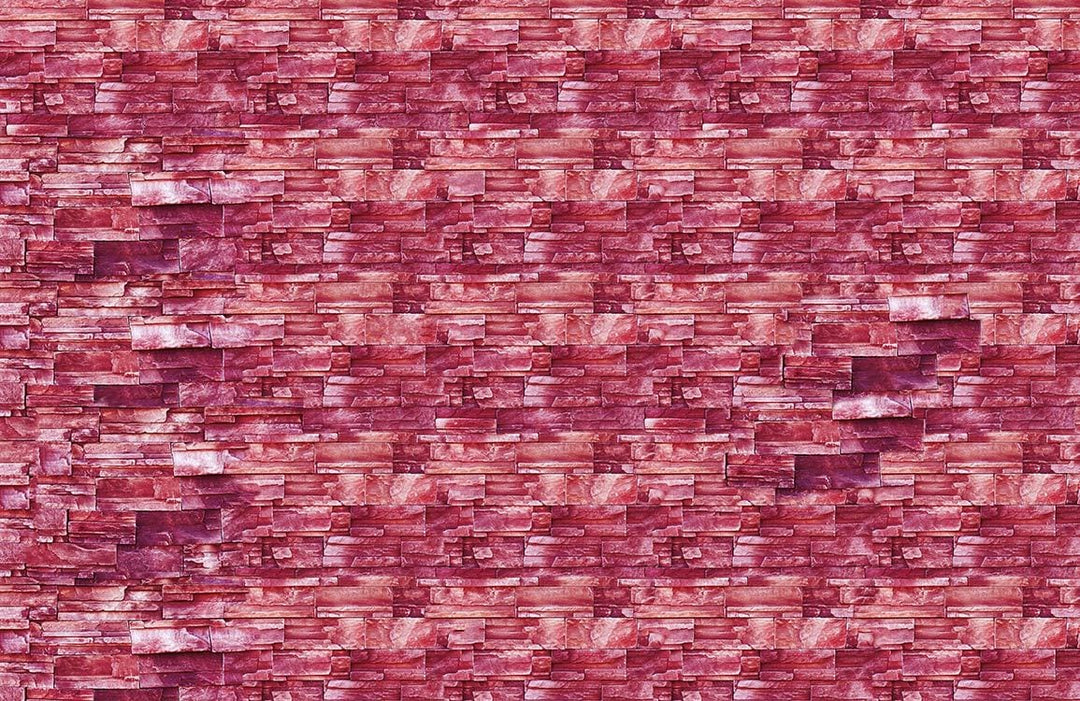 Rustic Red Brick Texture Pattern Wallpaper for Modern Urban Style