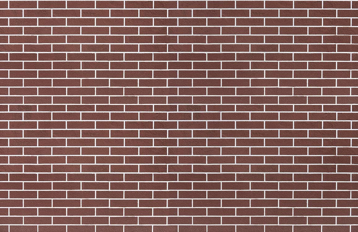 Classic Red Brick Pattern Wallpaper - Rustic Industrial Style Interior Décor