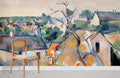 Rooftops Townscape Wallpaper Mural