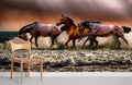 Running Horses Wallpaper Mural