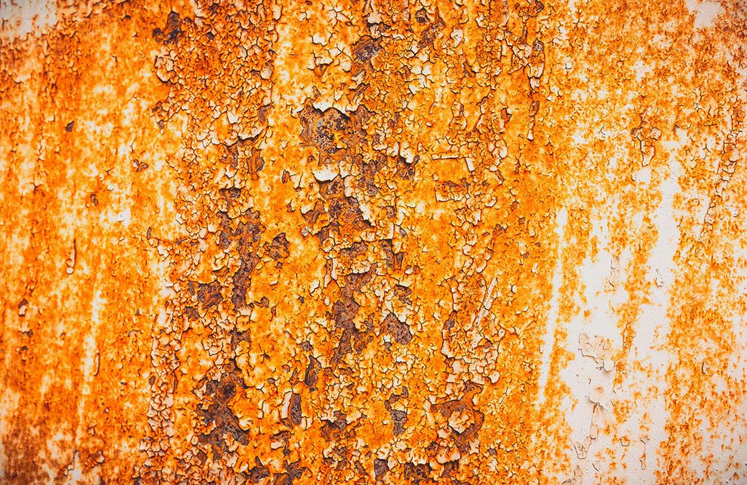 Vintage Rust Textured Wall Mural Wallpaper in Warm Earthy Tones