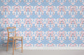 Sakura Flower Pattern Wallpaper Mural