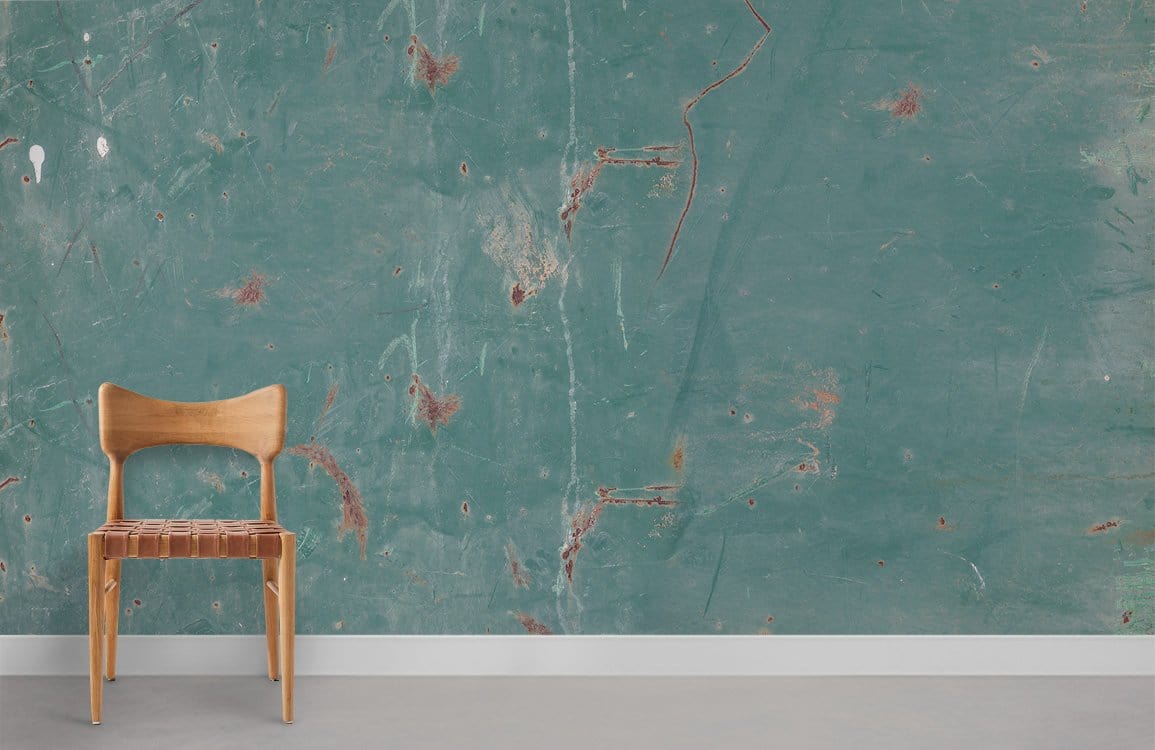 Scratched Wall Wallpaper Mural