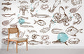 Sea Fish Wallpaper Mural