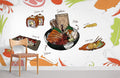 Sushi Wallpaper Mural