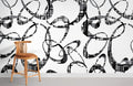 Oval Pattern Wallpaper Mural
