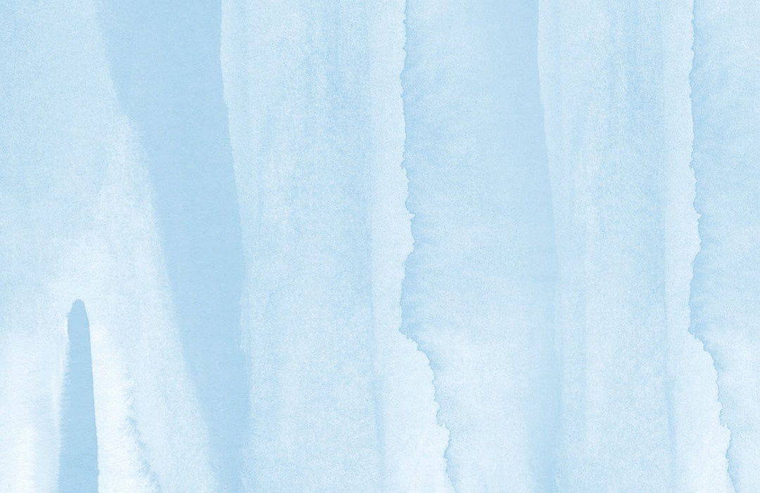 Soft Blue Watercolour Stripes Wallpaper - Tranquil Pastel Wall Décor