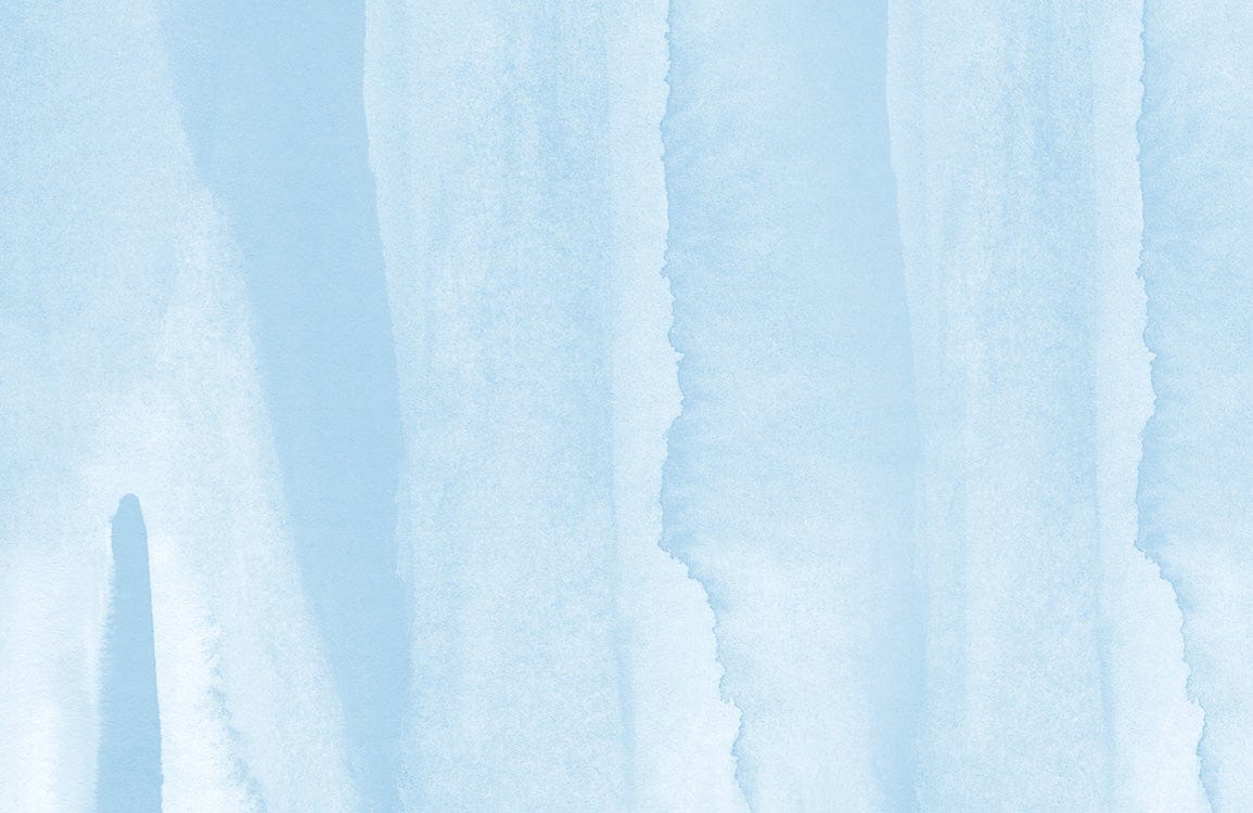 Soft Blue Watercolour Stripes Wallpaper - Tranquil Pastel Wall Décor