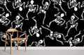 Skeleton Art Wallpaper Mural
