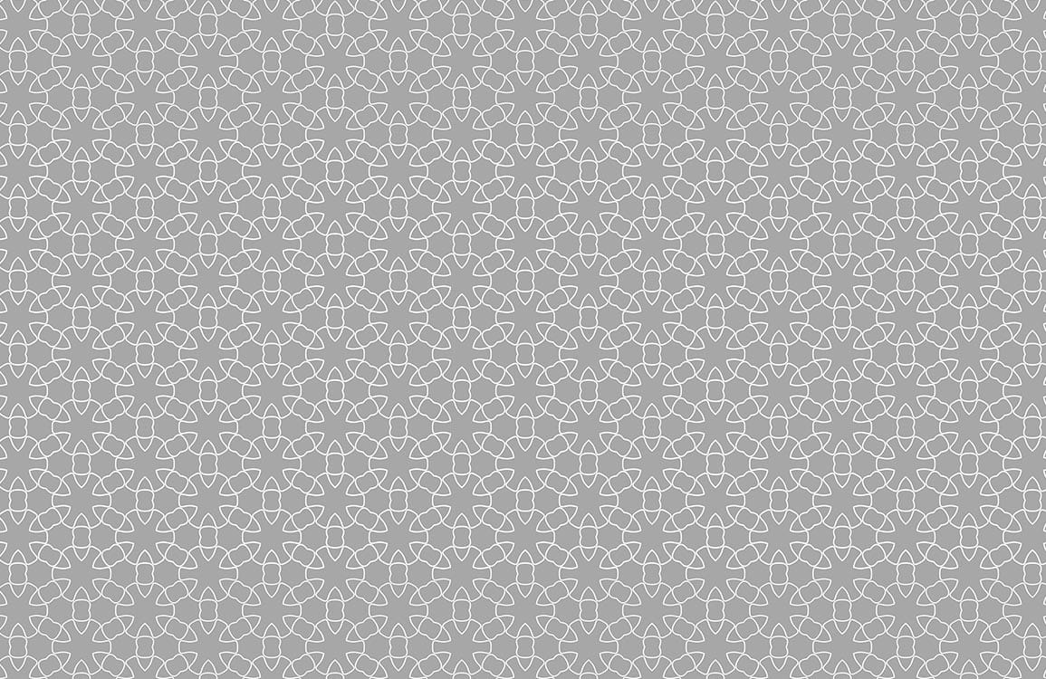 Grey Geometric Star Patterned Wallpaper for Modern Interior Design Elegance