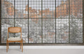 Window Snow Mountain Wallpaper Mural